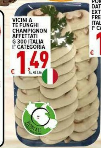 Iper Triscount Funghi champignon offerta