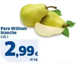 Sigma Pere William bianche offerta