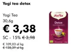 NaturaSì Yogi tea detox Yogi Tea offerta