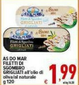 Iper Triscount Filetti di sgombro offerta