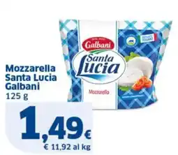 Sigma Mozzarella Santa Lucia Galbani offerta