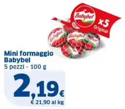 Sigma Mini formaggio Babybel offerta