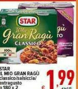 Iper Triscount Ragù offerta