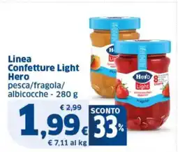 Sigma Linea Confetture Light Hero offerta