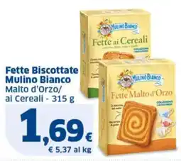 Sigma Fette Biscottate Mulino Bianco Malto offerta