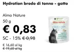 NaturaSì Hydration brodo di tonno - gatto Almo Nature offerta