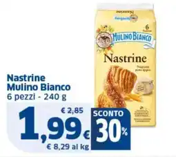 Sigma Nastrine Mulino Bianco offerta