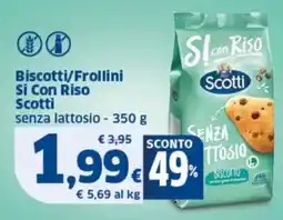 Sigma Biscotti/Frollini Si Con Riso Scotti offerta