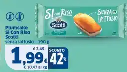 Sigma Plumcake Si Con Riso Scotti offerta