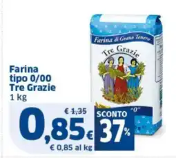 Sigma Farina di Grano Tenera Tre Grazi offerta