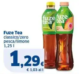 Sigma Fuze Tea classico/zero pesca/limone offerta