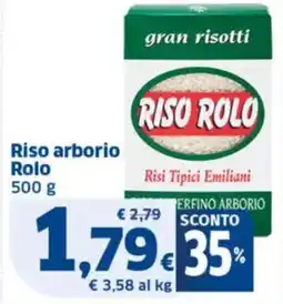Sigma Riso arborio Rolo offerta
