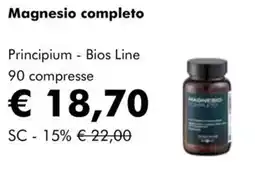 NaturaSì Magnesio completo Principium - Bios Line offerta