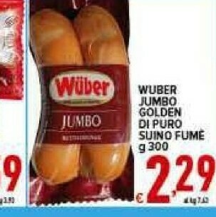 Iper Triscount Wurstel offerta