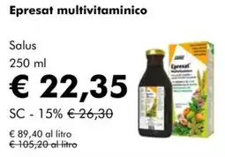 NaturaSì Epresat multivitaminico Salus offerta