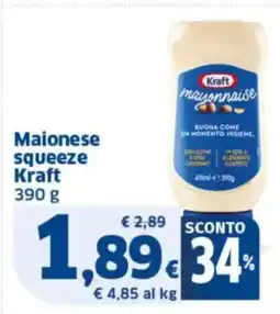 Sigma Maionese squeeze Kraft offerta