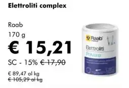 NaturaSì Elettroliti complex Raab offerta