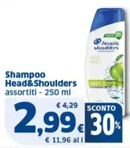 Sigma Shampoo Head&Shoulders offerta