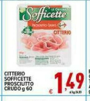 Iper Triscount Prosciutto crudo offerta
