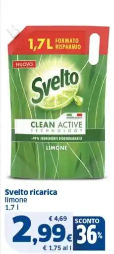 Sigma Svelto ricarica limone offerta
