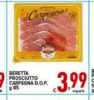 Iper Triscount Prosciutto crudo offerta