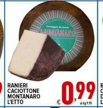 Iper Triscount Caciotta offerta