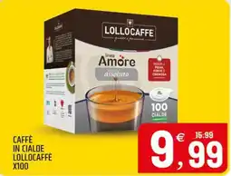 Ard Discount Caffè in cialde LOLLOCAFFÈ X100 offerta