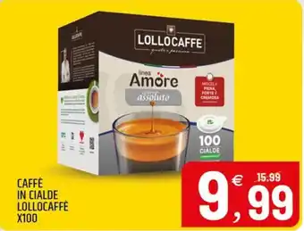 Caffè in cialde LOLLOCAFFÈ X100