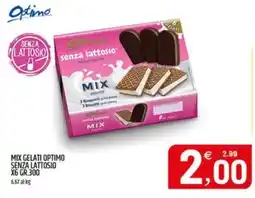 Ard Discount Optimo mix gelati optimo senza lattosio x6 offerta