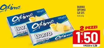 Ard Discount Burro OPTIMO offerta