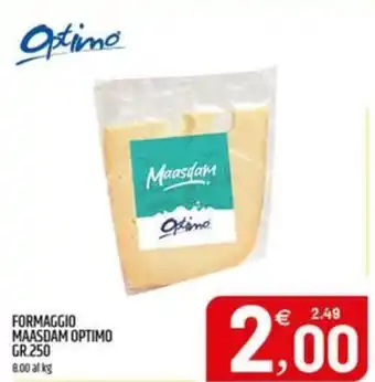 Ard Discount Formaggio maasdam OPTIMO offerta