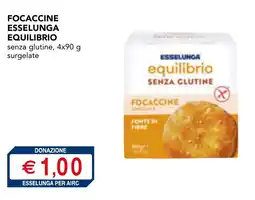 Esselunga Focaccine esselunga equilibrio senza glutine offerta