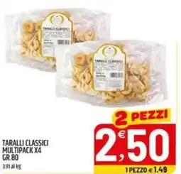Ard Discount Taralli classici multipack x4 offerta