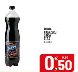 Ard Discount Bibita cola zero SORSY offerta