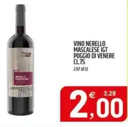 Ard Discount Vino nerello mascalese IGT POGGIO DI VENERE offerta