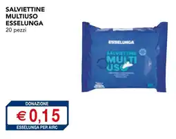 Esselunga Salviettine multiuso ESSELUNGA offerta