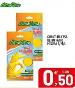 Ard Discount Guanti da casa detto fatto misura S/M/L offerta