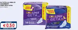 Esselunga Su tutta la linea di assorbenti lines seta ultra offerta