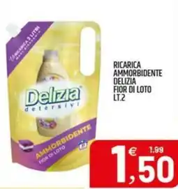 Ard Discount Ricarica ammorbidente delizia fior di loto offerta