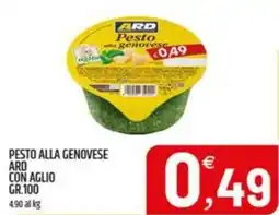 Ard Discount Pesto alla genovese ard con aglio offerta