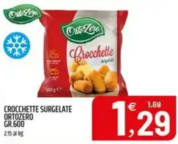 Ard Discount Crocchette surgelate ORTOZERO offerta