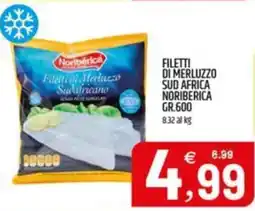 Ard Discount Filetti di merluzzo sud africa NORIBERICA offerta