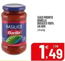 Ard Discount Sugo pronto barilla basilico 100% offerta