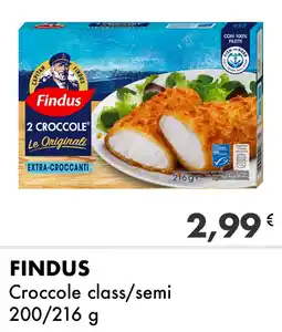Lidl FINDUS Croccole class/semi offerta