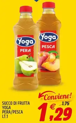 Ard Discount Succo di frutta yoga pera/pesca offerta