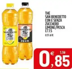 Ard Discount The san benedetto con e senza zucchero limone/pesca offerta