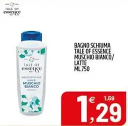 Ard Discount Bagno schiuma tale of essence muschio bianco/ latte offerta