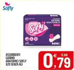 Ard Discount Assorbenti giorno anatomici sofly x20 senza ali offerta