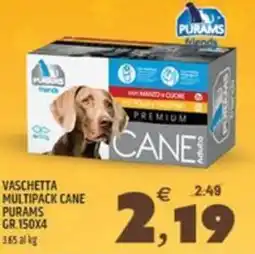 Ard Discount Vaschetta multipack cane PURAMS offerta