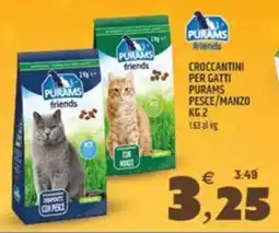 Ard Discount Croccantini per gatti purams pesce/manzo offerta